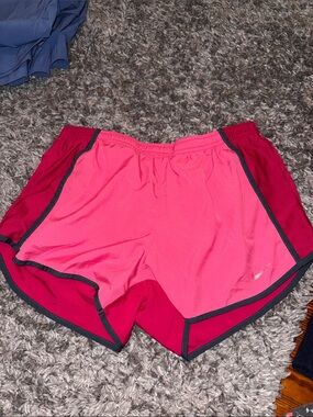 Nike Pink & Dark Pink Athletic Shorts